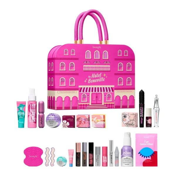 Адвент-календарь Benefit Cosmetics с косметикой - The Hotel Beneville