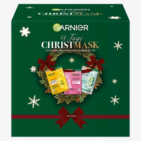 Адвент-календарь Garnier с косметикой - 24 дня