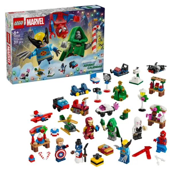 Адвент-календарь LEGO Marvel 2026