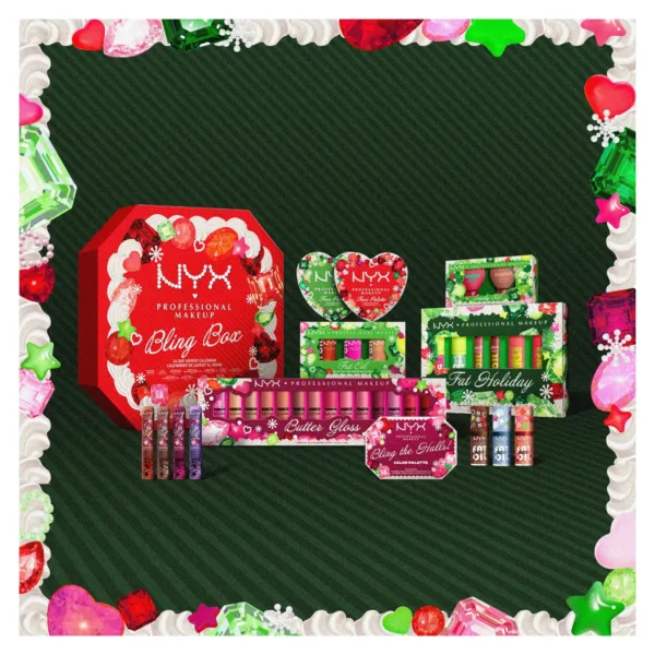 NYX Professional Makeup advento kalendorius - Bling the Halls