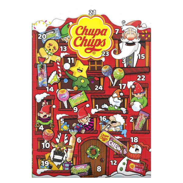 Адвент-календарь Chupa Chups с конфетами