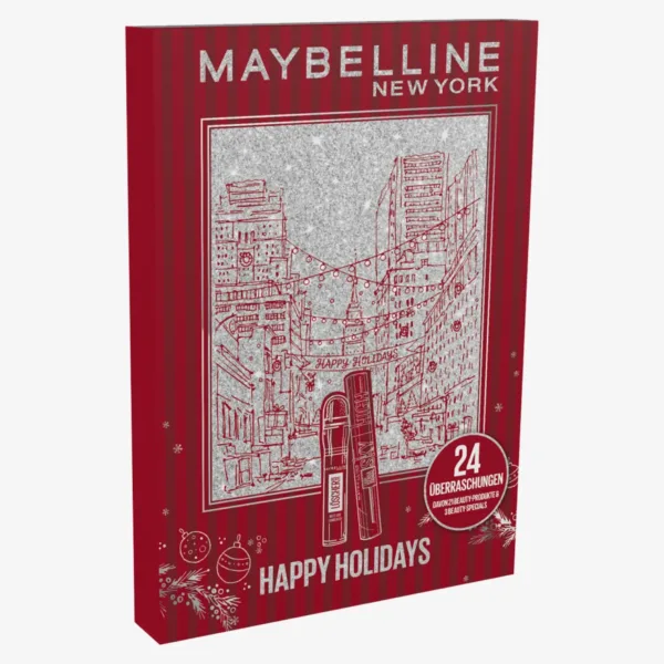 Maybelline New York kosmetikos advento kalendorius - 24 langeliai