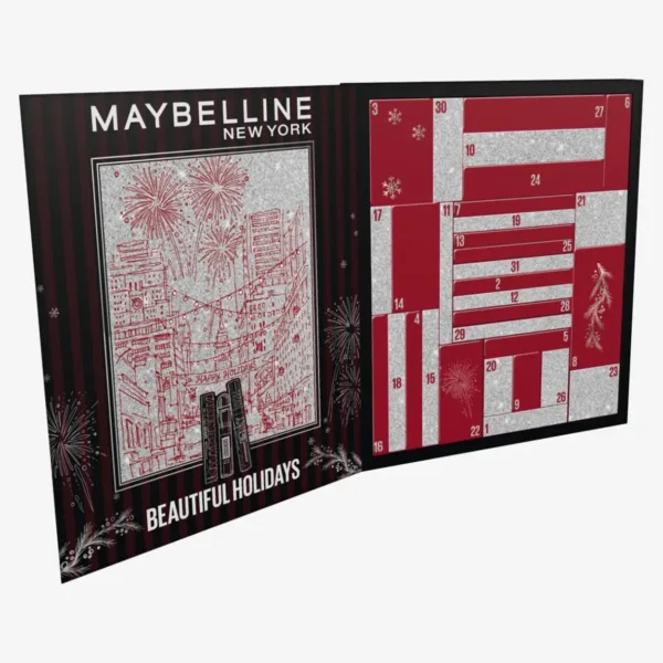Maybelline New York kosmetikos advento kalendorius - 31 langelis