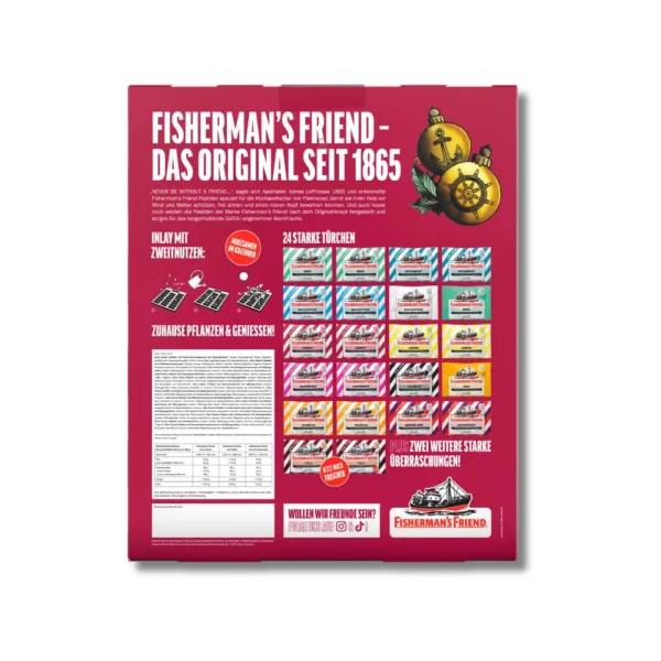 Fisherman's Friend advento kalendorius 2026