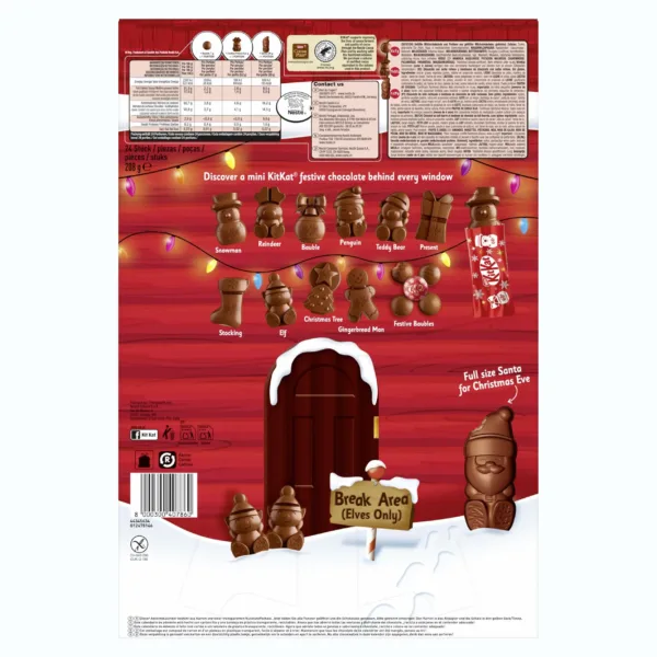 KitKat šokolado advento kalendorius