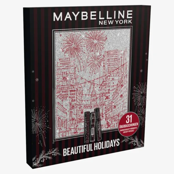 Maybelline New York kosmetikos advento kalendorius - 31 langelis