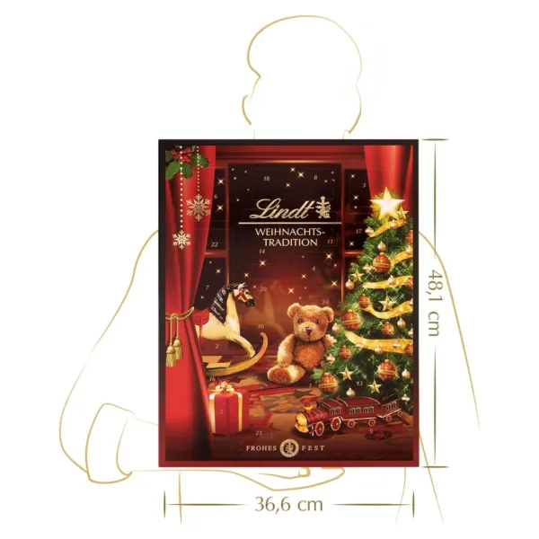 Lindt šokolado advento kalendorius - Kalėdų tradicija