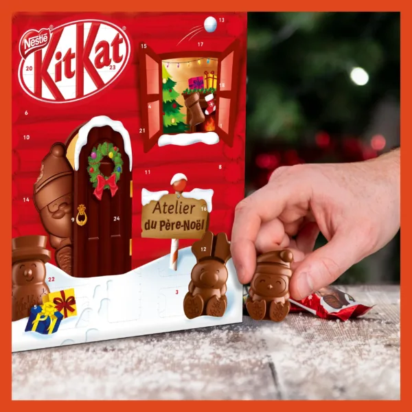 KitKat šokolado advento kalendorius