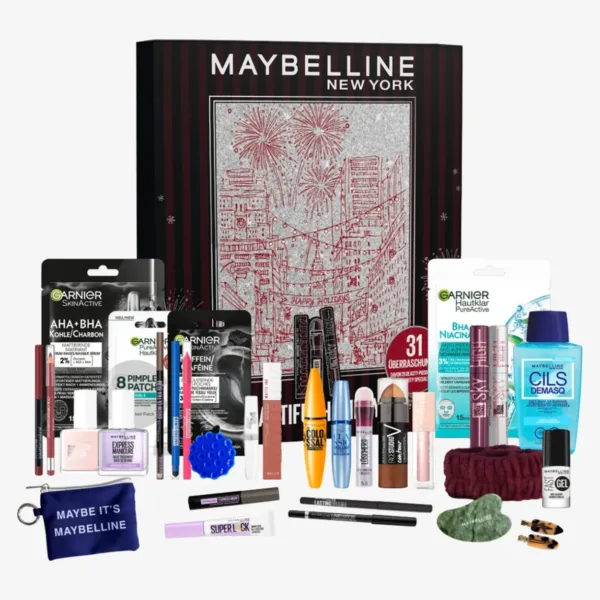 Адвент-календарь Maybelline New York с косметикой - 31 окошко