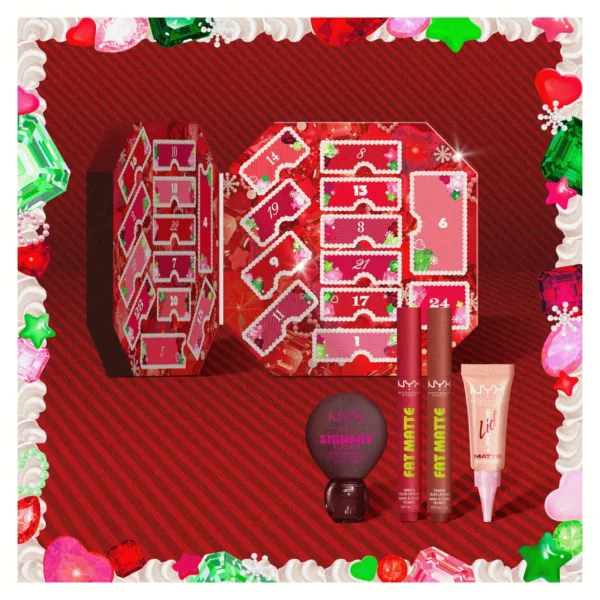 NYX Professional Makeup advento kalendorius - Bling the Halls
