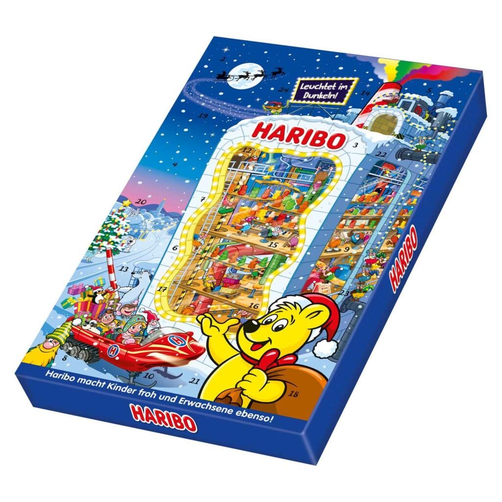 Haribo guminukų advento kalendorius
