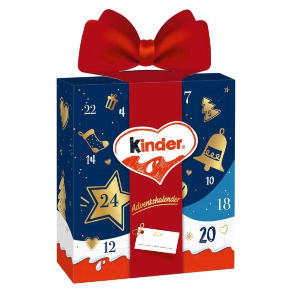 Адвент-календарь Kinder с шоколадом - подарочная коробка Mix