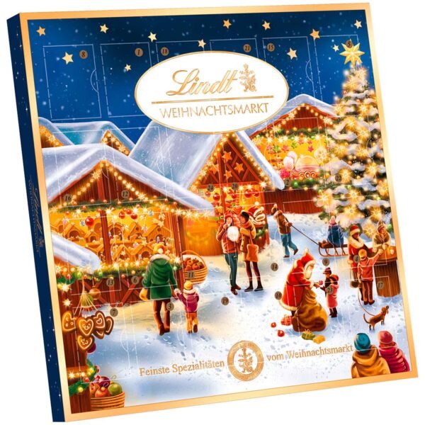 Настольный адвент-календарь Lindt - Рождественская ярмарка