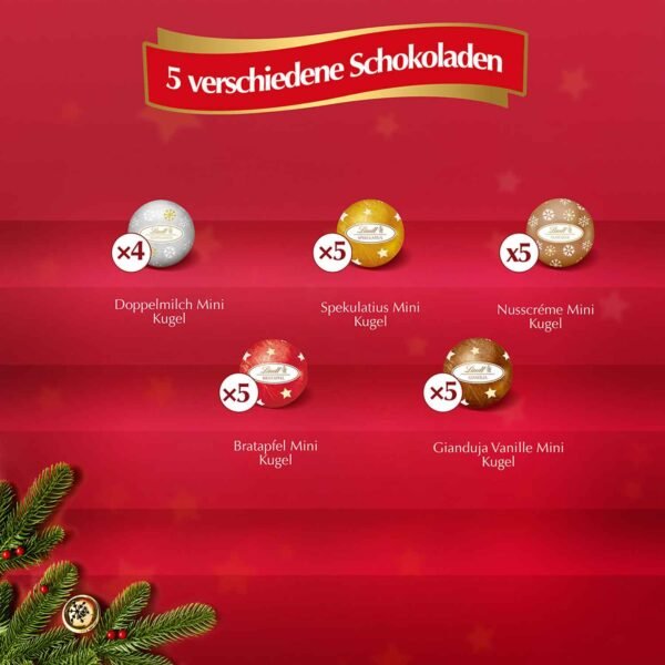 Lindt stalinis advento kalendorius - Kalėdų mugė