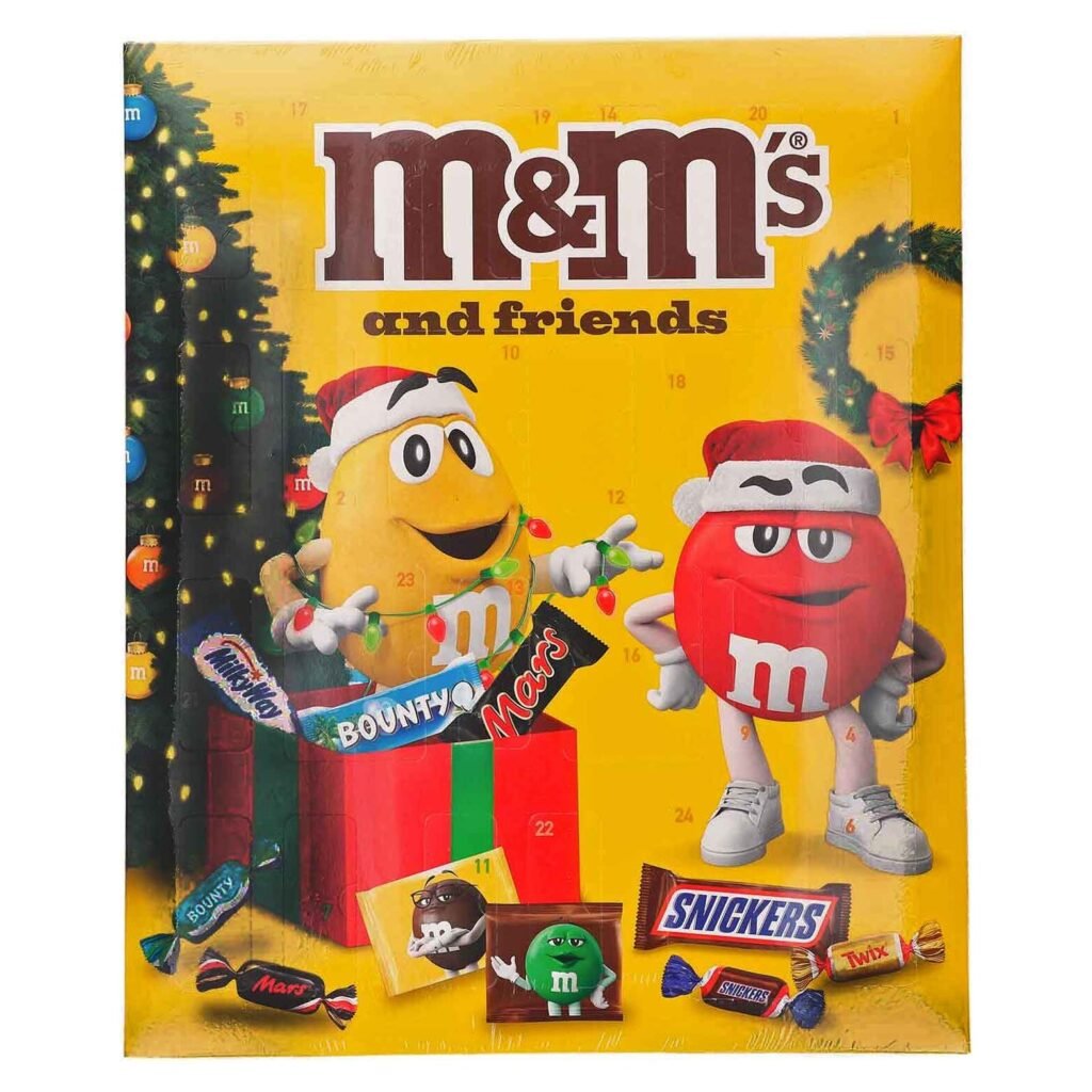 M&M'S saldainių advento kalendorius - M&M'S & Friends