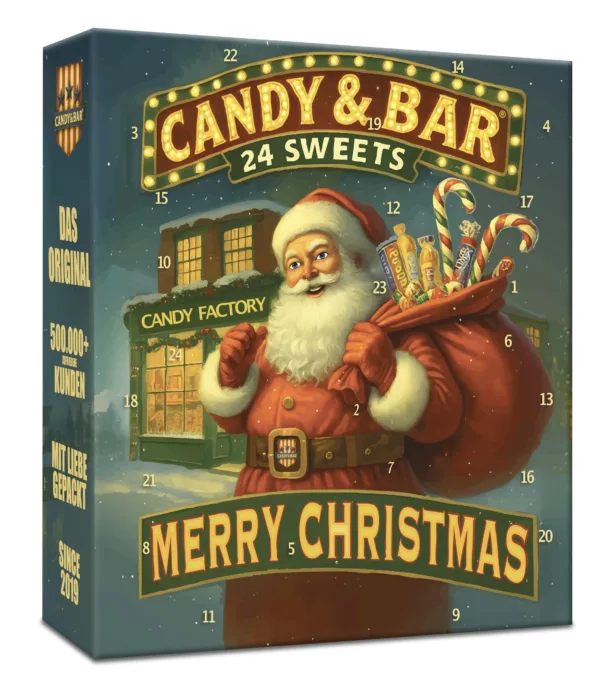 Адвент-календарь Candy & Bar XXL с американскими сладостями
